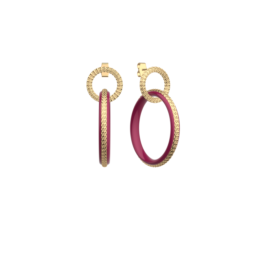 Reptile earrings