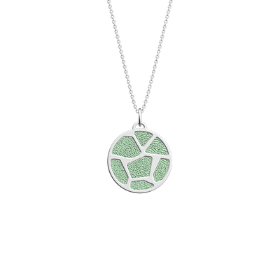 Girafe necklace, Metallic Aquamarine / Aquatic reversible insert girafe-necklace-metallic-aquamarine-aquatic-reversible-insert-pack_colliers