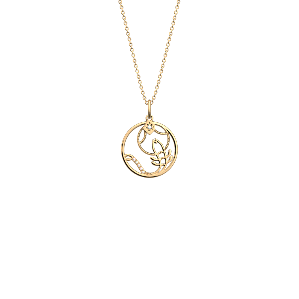 Collier Scorpion - Les Georgettes - Modalova