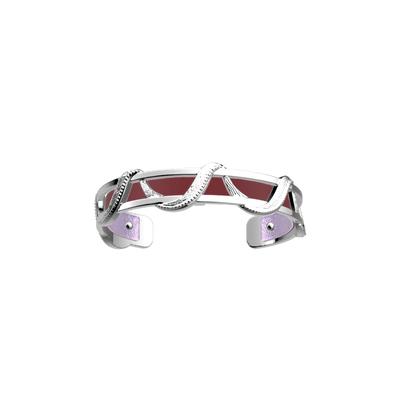 Drapé bracelet, Metallic Lavender / Wild Violet reversible insert drape-bracelet-metallic-lavender-wild-violet-reversible-insert-pack_manchettes_essentielles