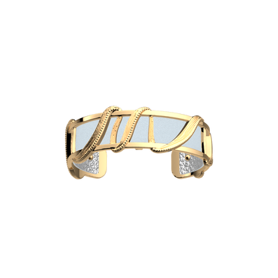Drapé bracelet, Crystal Blue / Disco reversible insert drape-bracelet-crystal-blue-disco-reversible-insert-pack_manchettes_essentielles