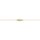 Couronne Bracelet, Gold finish image number 1