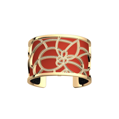 Pétale Bracelet, Red / Black glitter reversible insert petale-bracelet-red-black-glitter-reversible-insert-pack_manchettes_essentielles