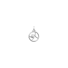 Charleston Pendant Round 16 mm, Silver Finish image number 1