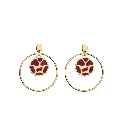 Girafe earrings, Sugared Almond / Pomegranate reversible inserts girafe-earrings-sugared-almond-pomegranate-reversible-inserts-pack_boucles_d_oreilles_essentielles_et_precieuses
