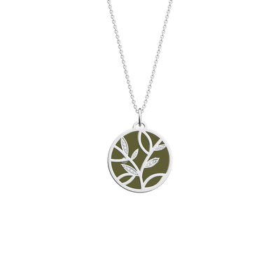 Arbre de Vie necklace, Olive / Fresh Water reversible insert arbre-de-vie-necklace-olive-fresh-water-reversible-insert-pack_colliers