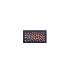 Le Portefeuille Rabat Marine motif Girafe, doublure Paillettes Rosées image number 1