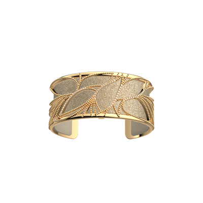 Rose des Sables Précieuse bracelet, Gold Glitter / Cream reversible insert rose-des-sables-precieuse-bracelet-gold-glitter-cream-reversible-insert-pack_manchettes_essentielles