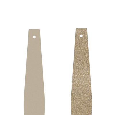 Leather insert - Flared bracelets, Cream / Gold Glitter leather-insert-flared-bracelets-cream-gold-glitter-manchette