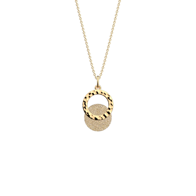 Pure Martelée necklace, Gold Glitter / Cream reversible insert pure-martelee-necklace-gold-glitter-cream-reversible-insert-pack_colliers