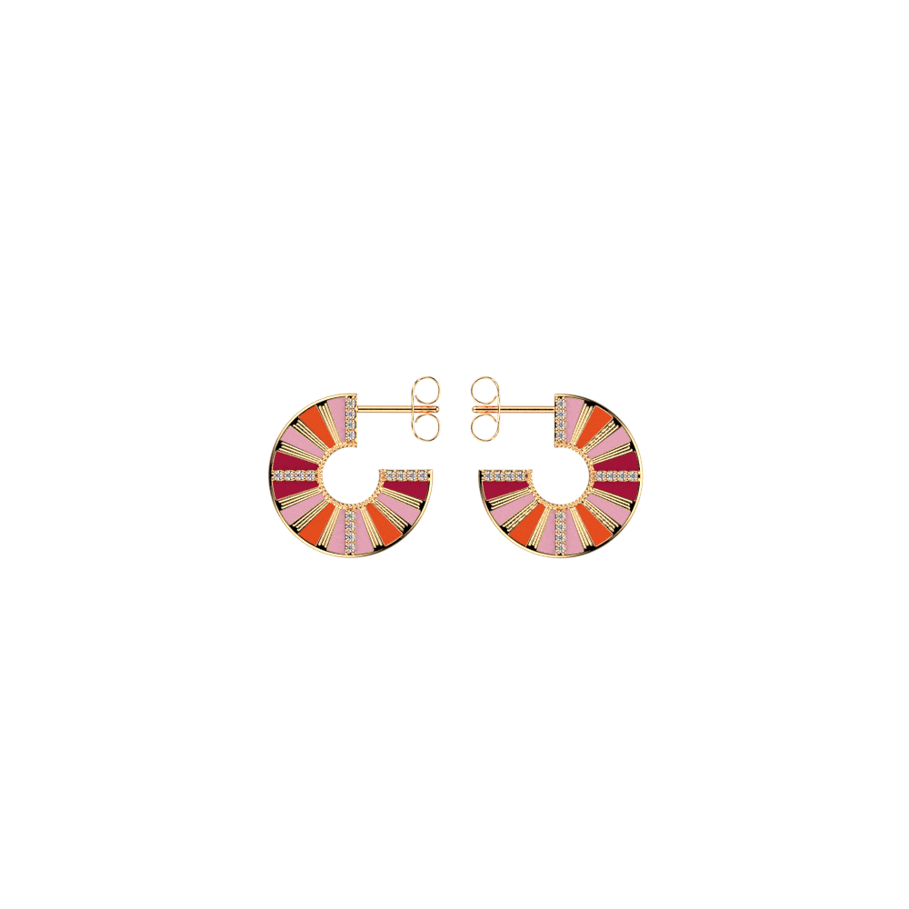 Boucles d'oreilles Sunrise - Les Georgettes - Modalova
