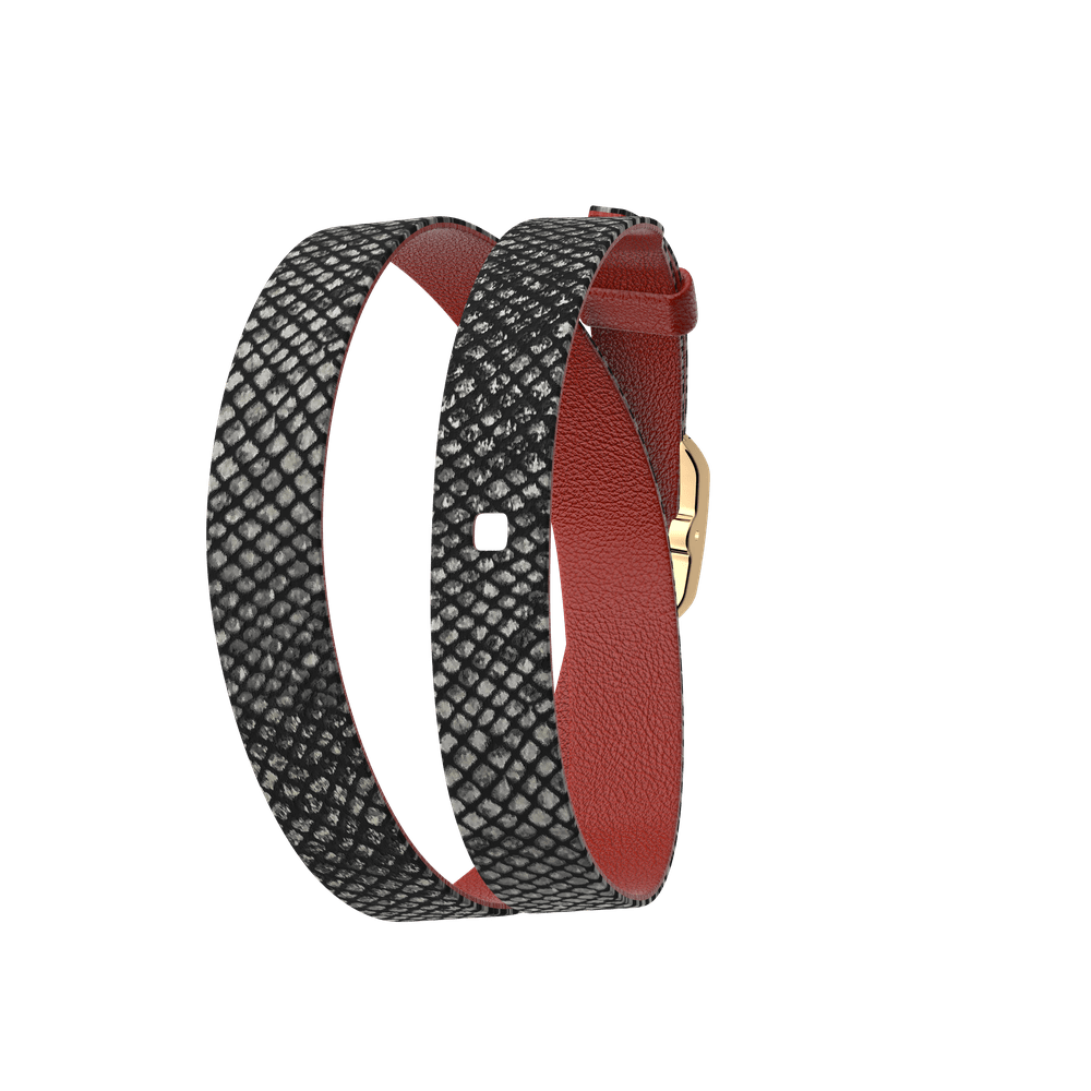 bracelet-cuir-double-tour-brique-reptile-boucle-doree-le_double_tour-1