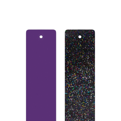 Cuir - Manchettes, Violet / Paillettes Vibrantes cuir-manchettes-violet-paillettes-vibrantes-manchette