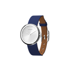 Reversible Denim Blue / Canyon watch, la Grande Absolue watch case, Silver finish image number 1