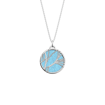 Rose des Sables Précieuse necklace, Starry Sky / Navy Blue reversible insert  rose-des-sables-precieuse-necklace-starry-sky-navy-blue-reversible-insert-pack_colliers