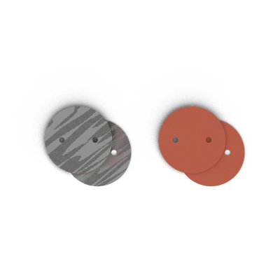 Cuir - Boucles d'oreilles, Tempo / Blush cuir-boucles-d-oreilles-tempo-blush-pendantes