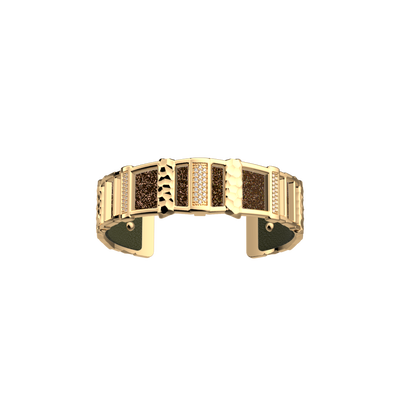 Merveille bracelet, Bronze Glitter / Verdigris reversible insert merveille-bracelet-bronze-glitter-verdigris-reversible-insert-pack_manchettes_essentielles