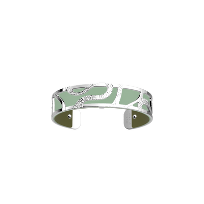 Manchette Reptile, cuir réversible Eau Douce / Olive manchette-reptile-cuir-reversible-eau-douce-olive-pack_manchettes_essentielles