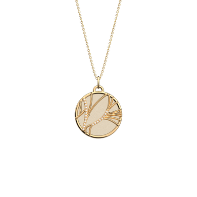 Collier Roses des Sables Précieuse, cuir réversible Paillettes Dorées / Crème collier-roses-des-sables-precieuse-cuir-reversible-paillettes-dorees-creme-pack_colliers