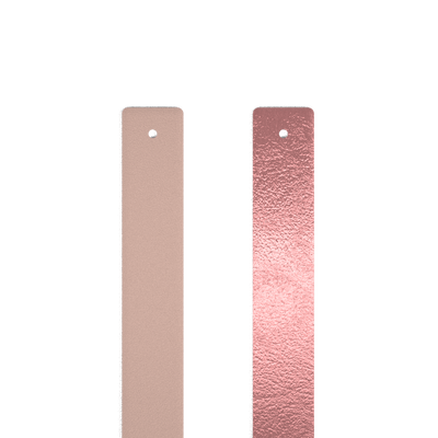 Leather insert - Bracelets, Jasmine / Metallic Pink leather-insert-bracelets-jasmine-metallic-pink-manchette