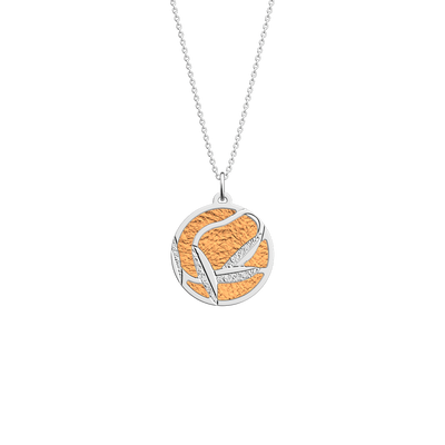 Rose des Sables necklace, Mango / Copper reversible insert  rose-des-sables-necklace-mango-copper-reversible-insert-pack_colliers