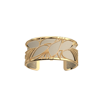 Rose des Sables Précieuse bracelet, Gold Glitter / Cream reversible insert rose-des-sables-precieuse-bracelet-gold-glitter-cream-reversible-insert-pack_manchettes_essentielles