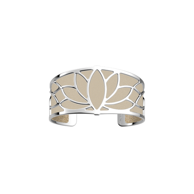 Lotus bracelet, Gold Glitter / Cream reversible insert lotus-bracelet-gold-glitter-cream-reversible-insert-pack_manchettes_essentielles