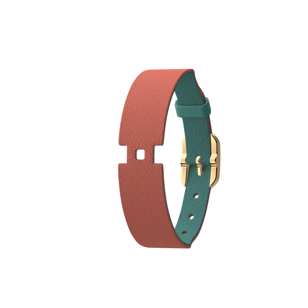 bracelet-cuir-bleu-mineral-argile-rose-boucle-doree-le_simple_tour-1