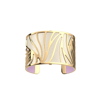 Perroquet bracelet, Magnolia / Pearl White reversible insert perroquet-bracelet-magnolia-pearl-white-reversible-insert-pack_manchettes_essentielles