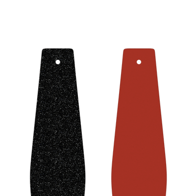 Leather insert - Bracelets, Black Glitter / Red leather-insert-bracelets-black-glitter-red-atelier_bracelet_femme