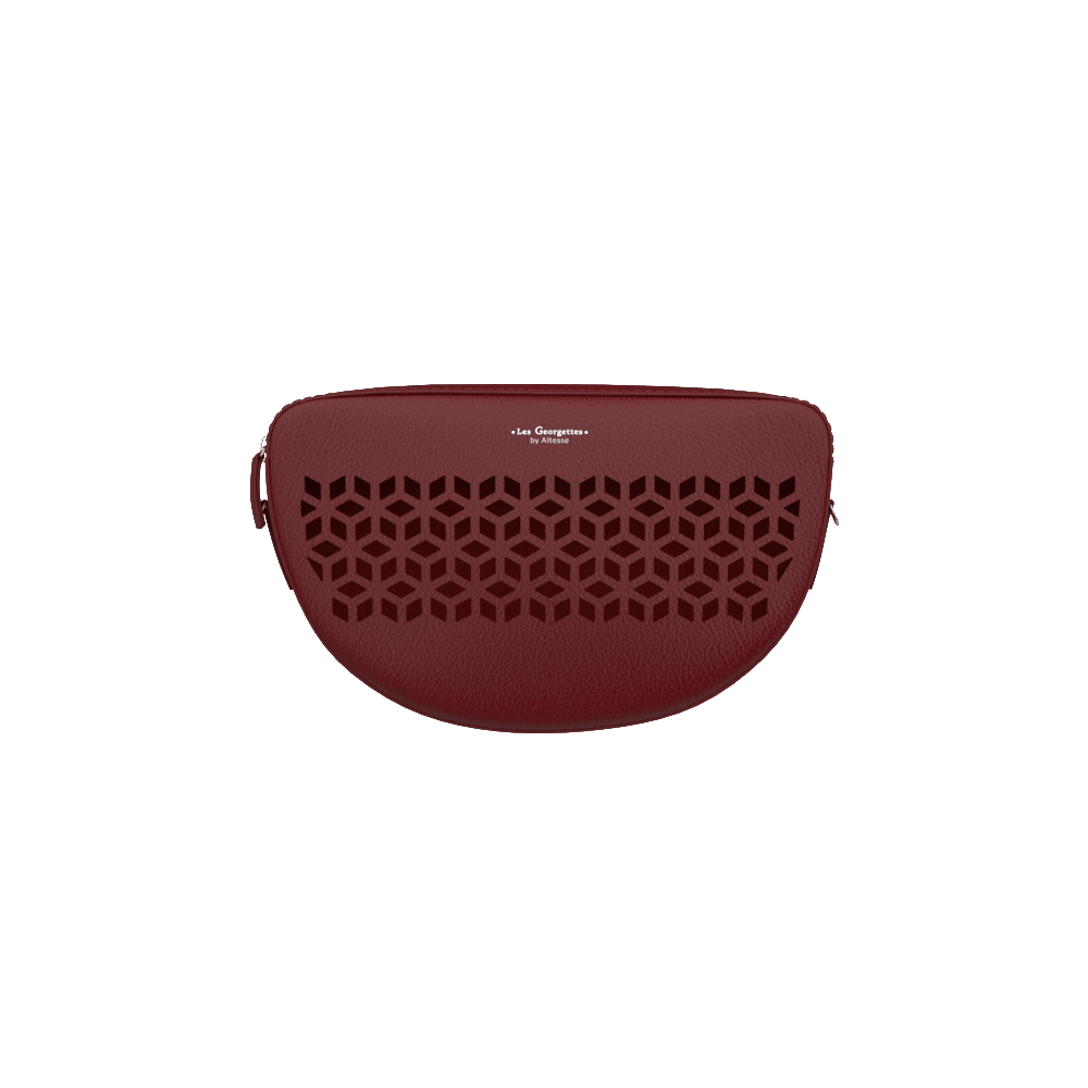 Bag La Demi Lune Burgundy Les Georgettes