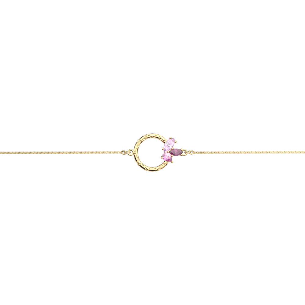 Bracelet chaîne Rose du Désert - Les Georgettes - Modalova