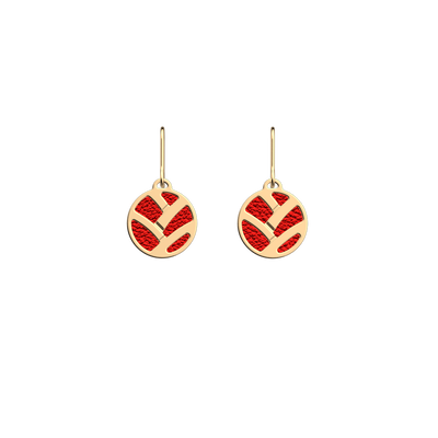 Tresse earrings, Glamour / Passion Red reversible inserts tresse-earrings-glamour-passion-red-reversible-inserts-pack_boucles_d_oreilles_essentielles_et_precieuses