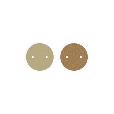 Cuir - Colliers, Sable Fin / Caramel cuir-colliers-sable-fin-caramel