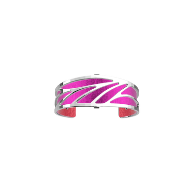 Manchette évasée Ara, cuir réversible Rose Intense / Fuchsia Métallique manchette-evasee-ara-cuir-reversible-rose-intense-fuchsia-metallique-pack_manchettes_essentielles