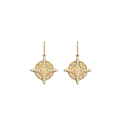 Rose des Vents earrings, Caramel / Fine Sand reversible inserts rose-des-vents-earrings-caramel-fine-sand-reversible-inserts-pack_boucles_d_oreilles_essentielles_et_precieuses