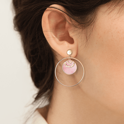 nomade-nacre-rose-earrings-pendantes