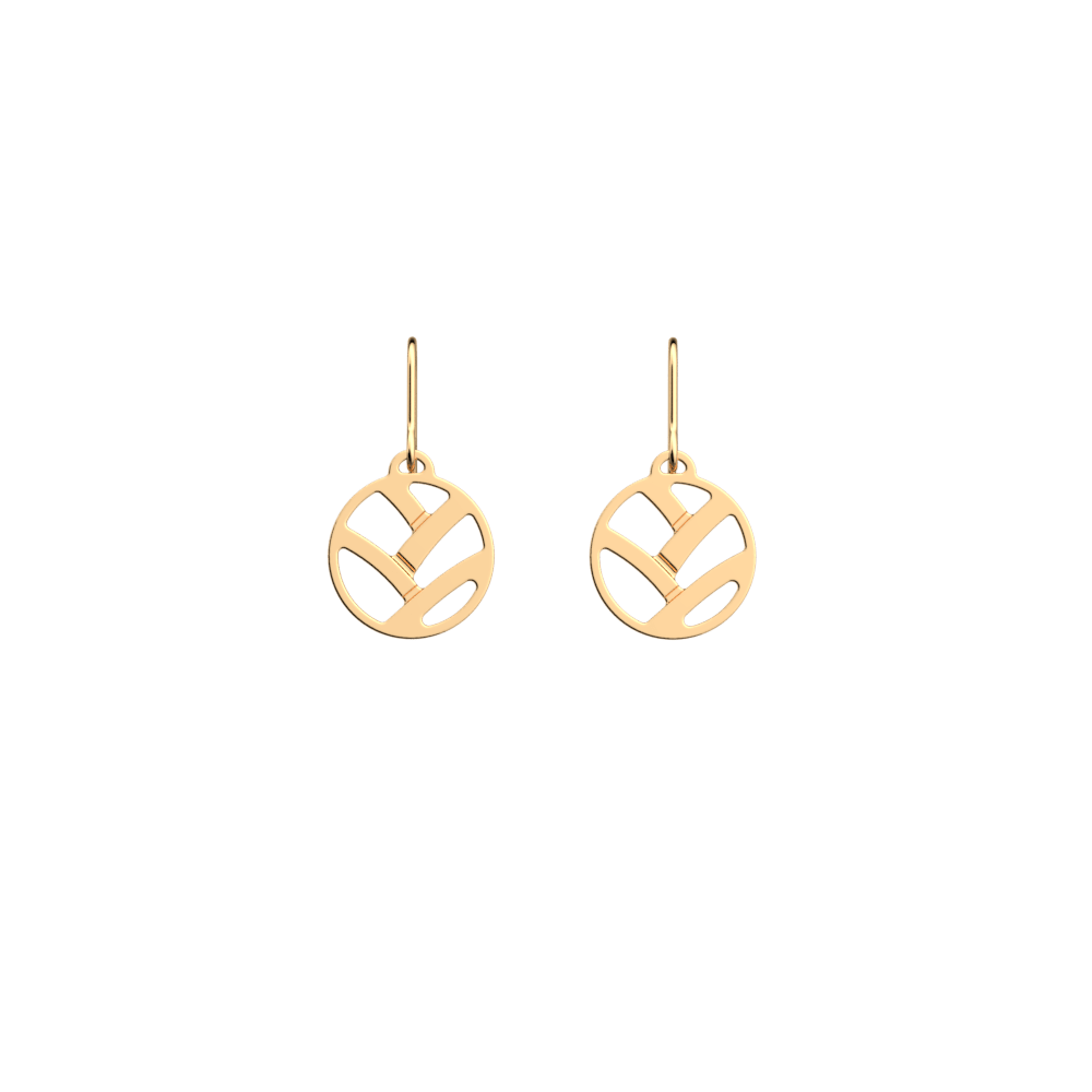 Boucles d'oreilles Tresse image number 1