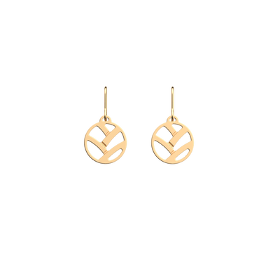 Boucles D'oreilles Dormeuses Girafe Dorées 16 Mm - Marque Les Georgettes - Neuf Avec étiquettes
