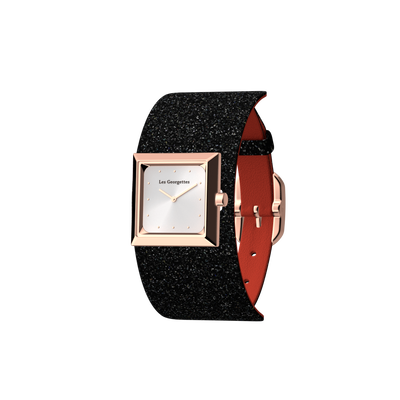 absolue-square-watch-case-black-glitter-red-leather-strap-rose-gold-finish-buckle-pack_bracelet_cuir_montre