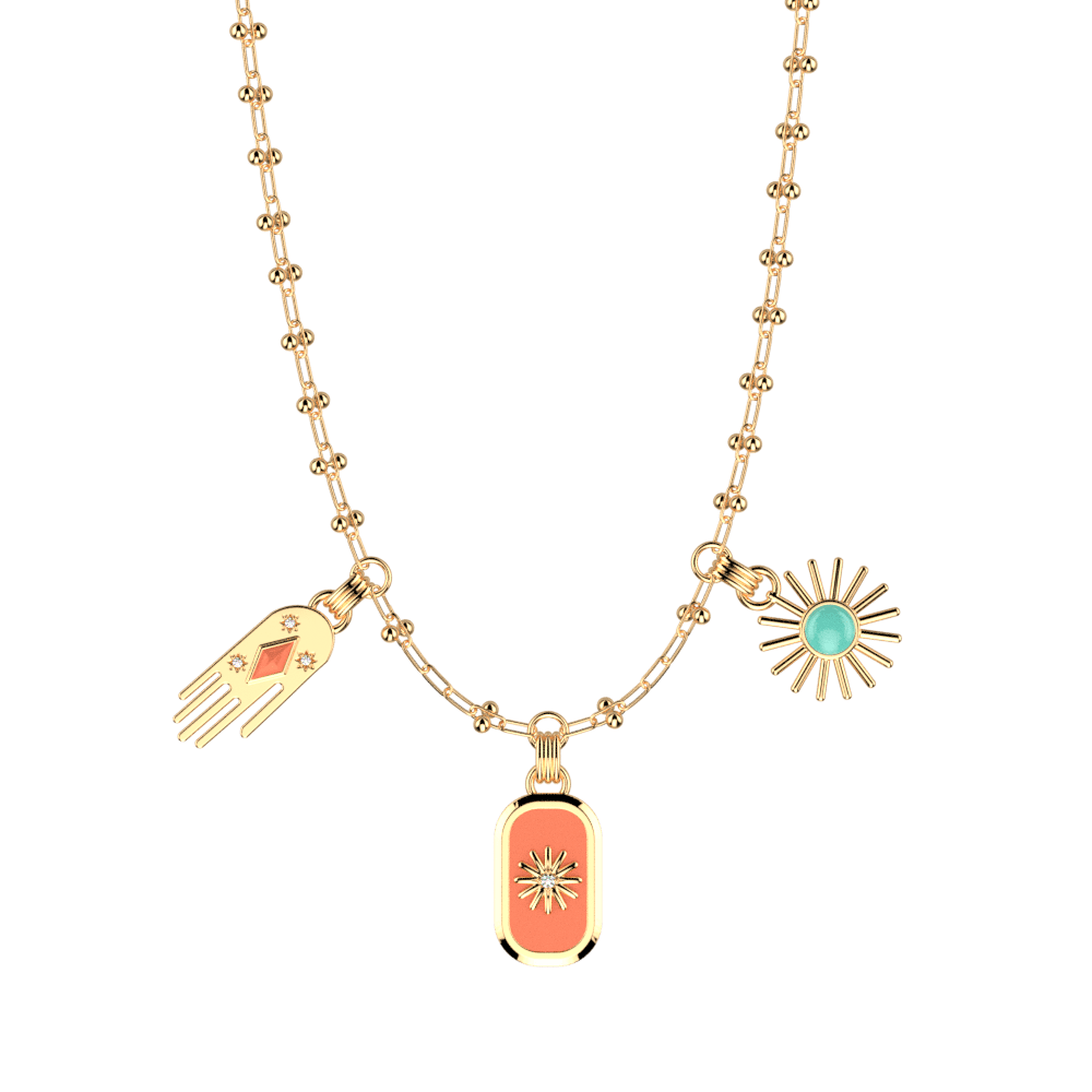 Collier Felicidad - Les Georgettes - Modalova