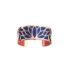 Lotus Bracelet, Rose gold finish, Coral / Navy Blue image number 2