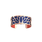 Manchette Lotus, Finition dorée rose, Corail / Marine métal image number 2