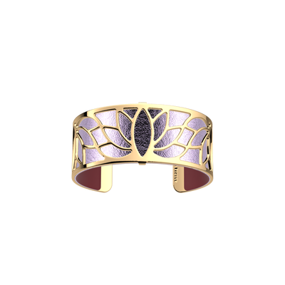 Lotus bracelet, Metallic Lavender / Wild Violet reversible insert lotus-bracelet-metallic-lavender-wild-violet-reversible-insert-pack_manchettes_essentielles