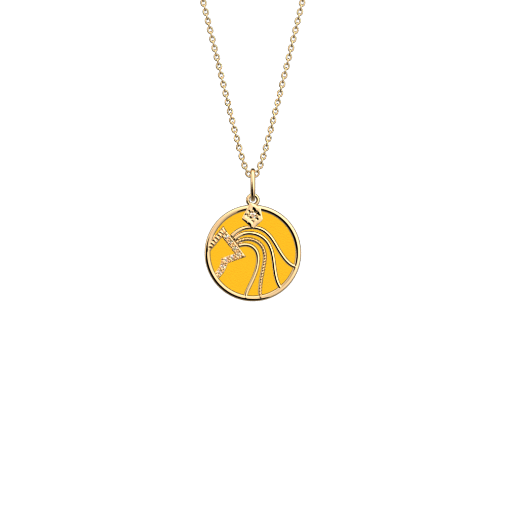 Necklace aquarius sales
