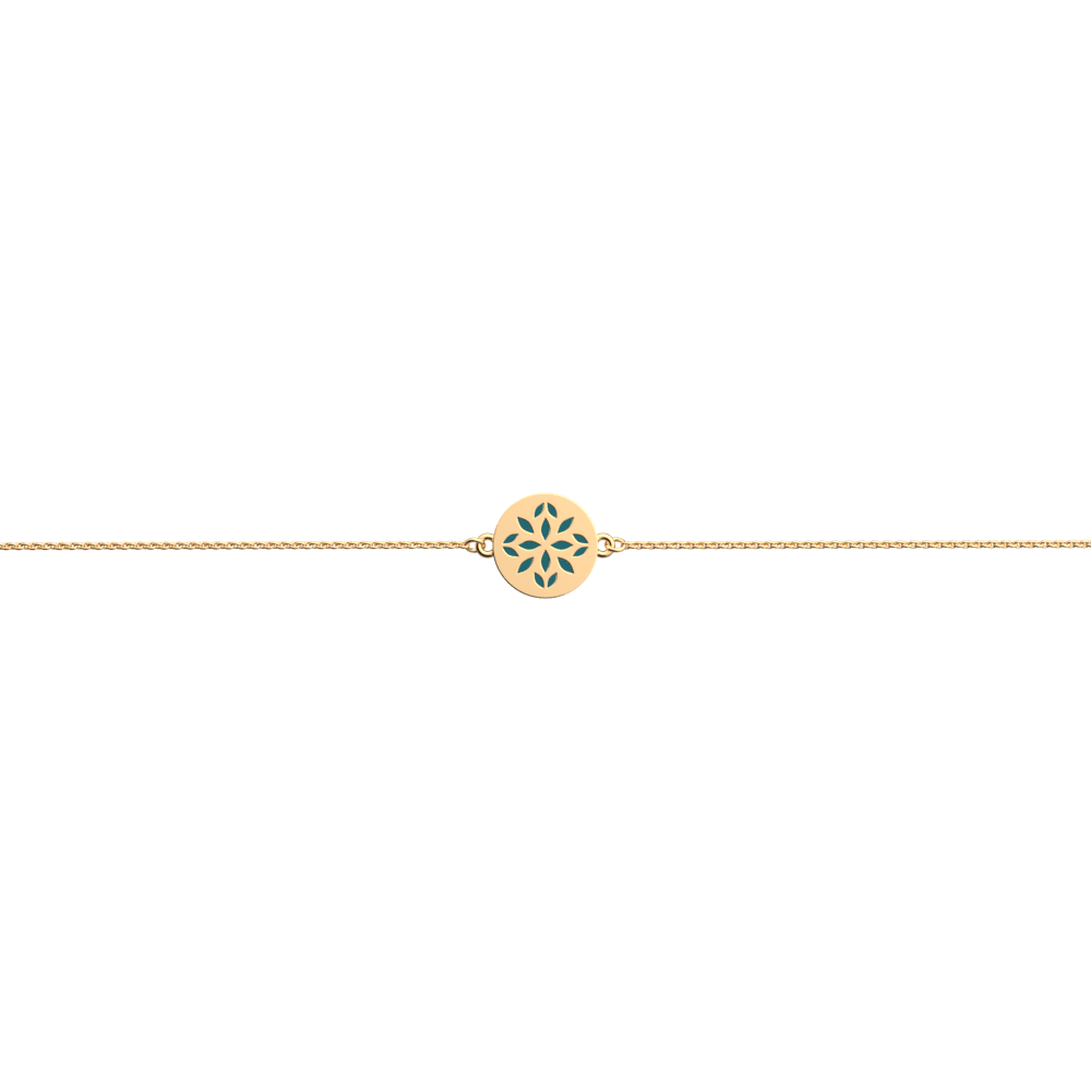 Bracelet Lotus Ronde - Les Georgettes - Modalova