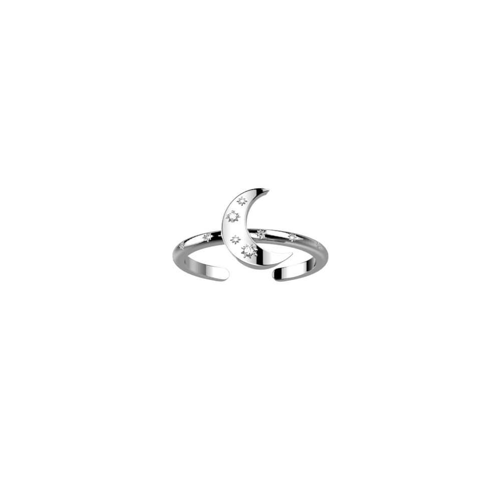 Bague Luna - Les Georgettes - Modalova