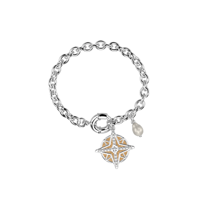 Rose des Vents bracelet, Fine Sand / Caramel reversible insert rose-des-vents-bracelet-fine-sand-caramel-reversible-insert-pack_bracelets_chaines_joncs