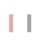 Reversible insert - Rings, Light Pink / Light Grey image number 1
