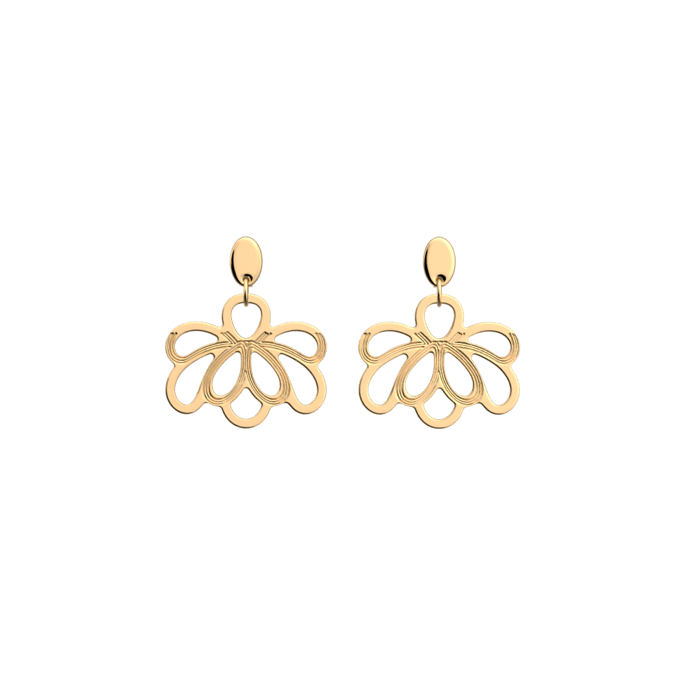 Boucles d'oreilles Flora - Les Georgettes - Modalova